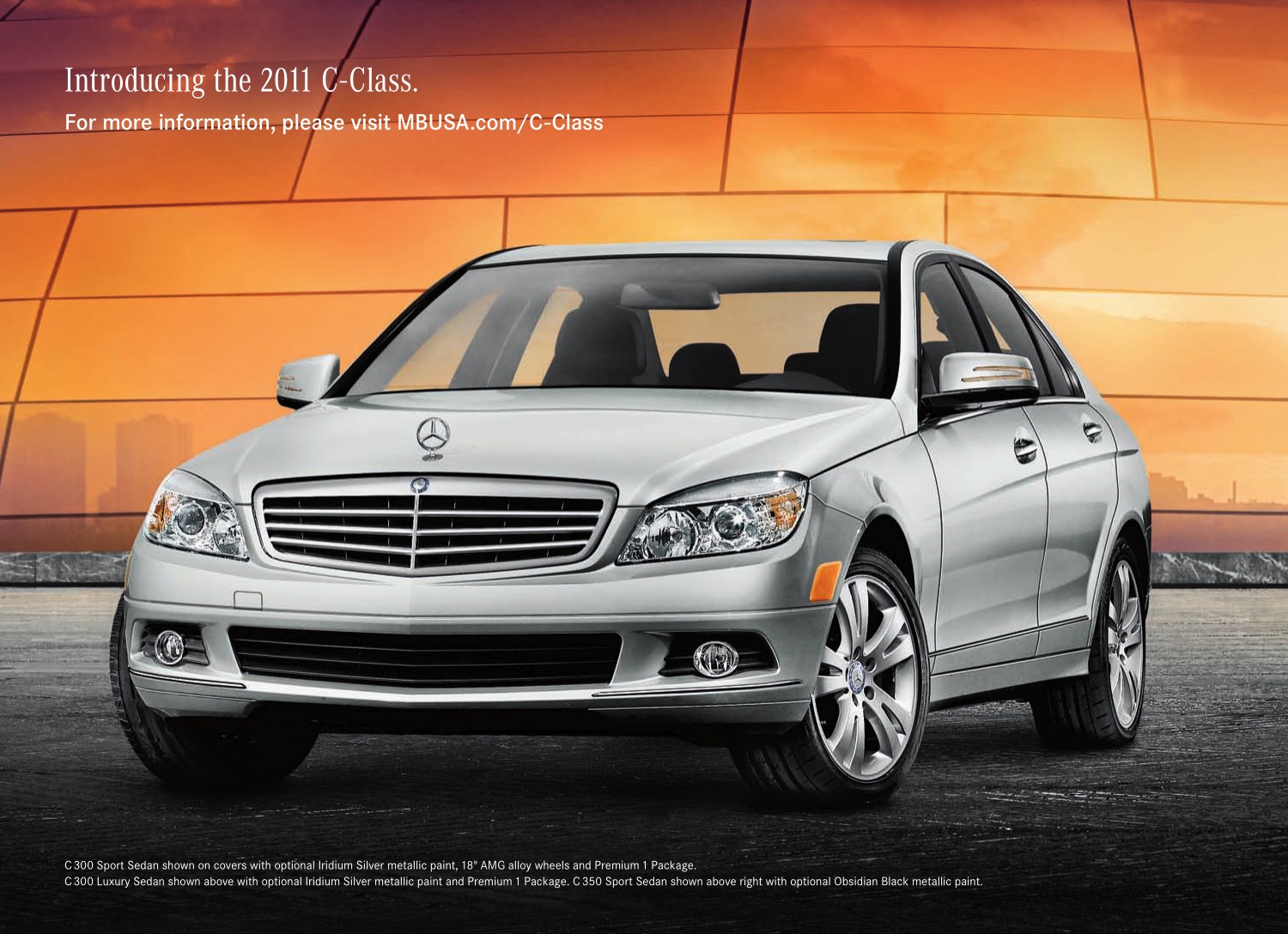 2011 Mercedes-Benz C-Class Brochure Page 4
